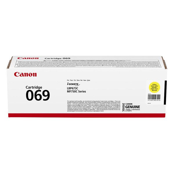 Toner Canon CRG-069 Yellow toner Toner Canon CRG-069 Yellow toner