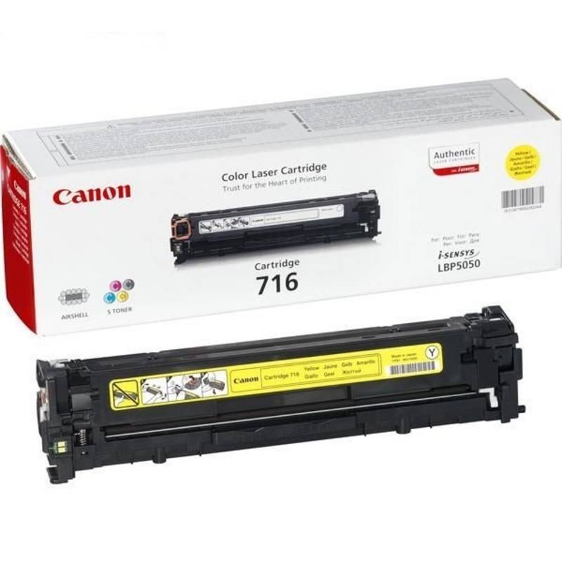 Toner Canon CRG 716 Yellow toner