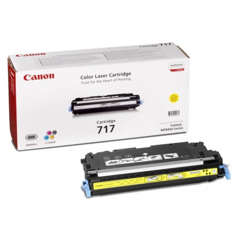 Toner Canon CRG 717 Yellow toner Toner Canon CRG 717 Yellow toner