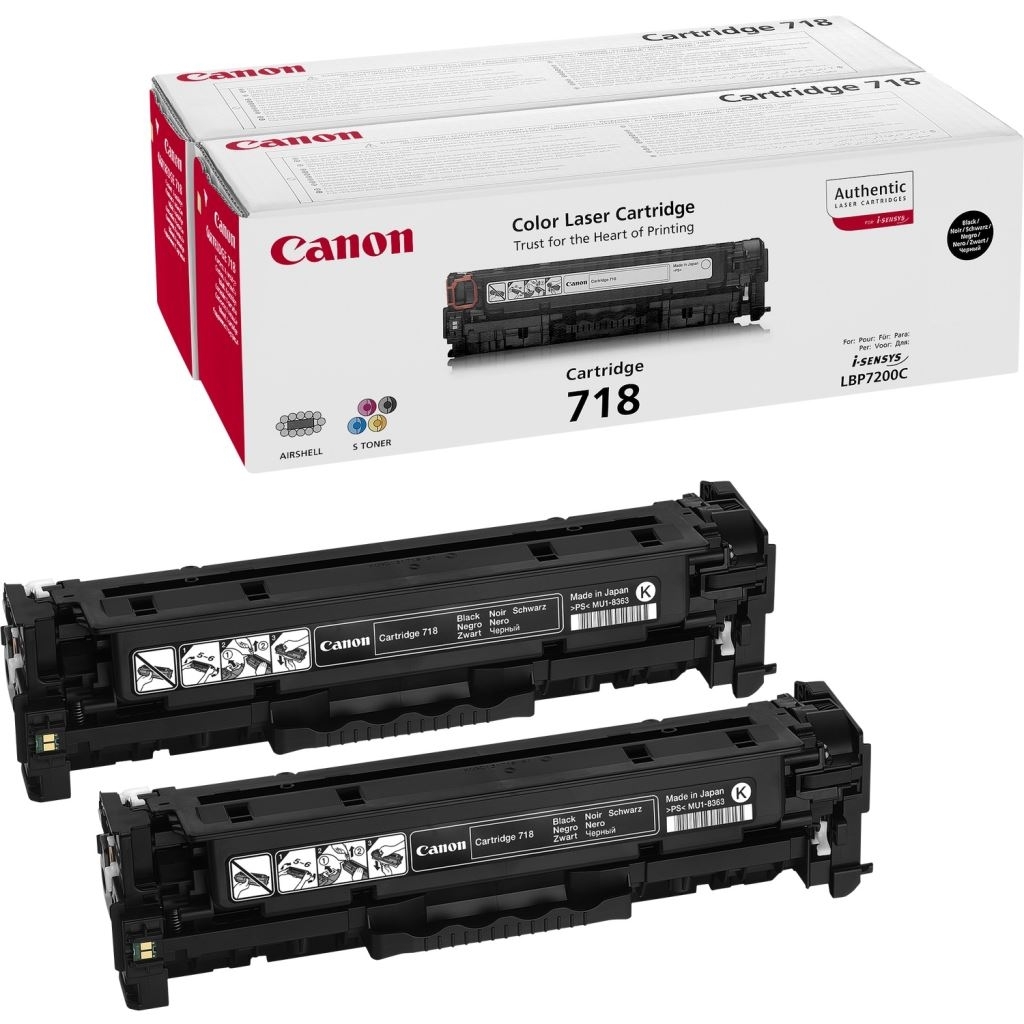 Toner Canon CRG 718 Double Black toner Toner Canon CRG 718 Double Black toner