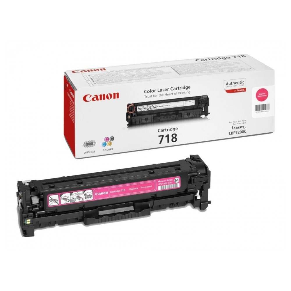 Toner Canon CRG 718 Magenta toner Toner Canon CRG 718 Magenta toner
