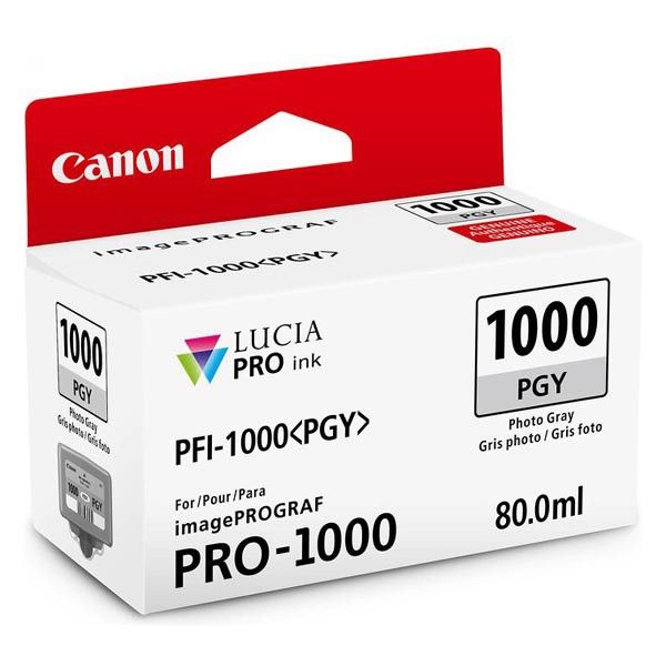 Canon PFI-1000 PGY Photo Grey tintapatron Canon PFI-1000 PGY Photo Grey tintapatron