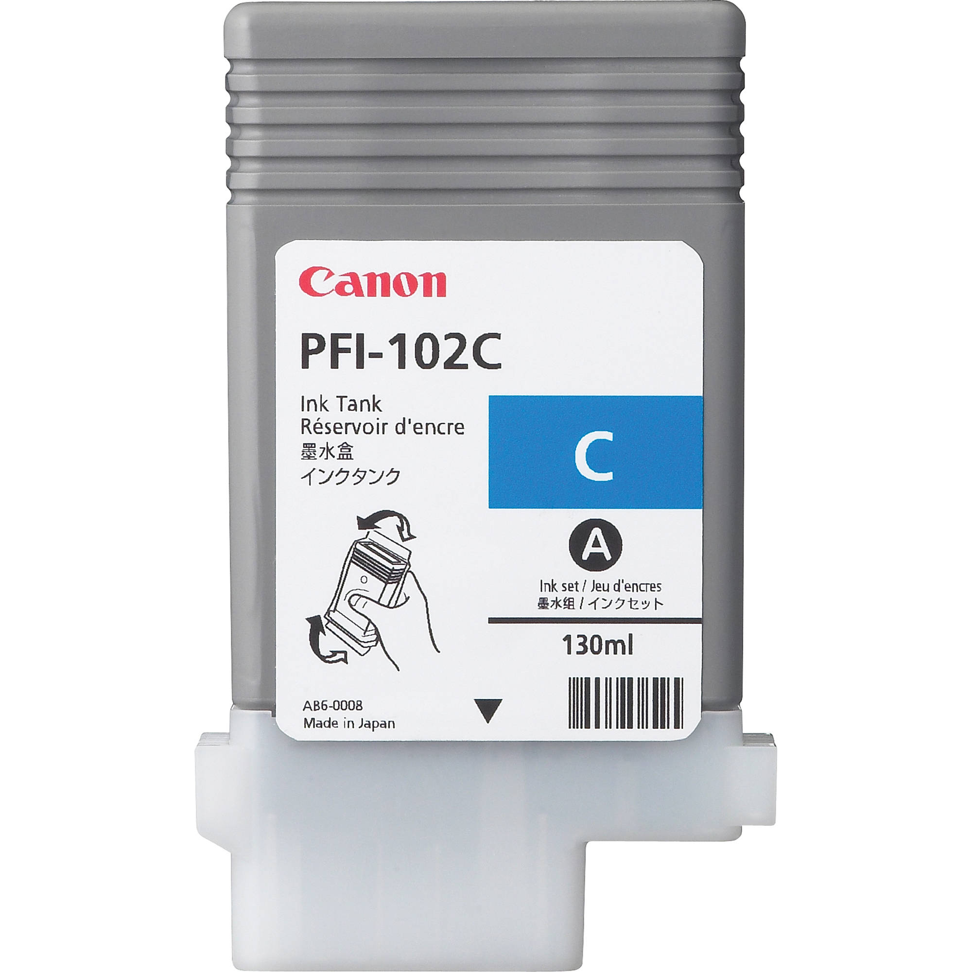 Canon PFI-102C Cyan tintapatron Canon PFI-102C Cyan tintapatron