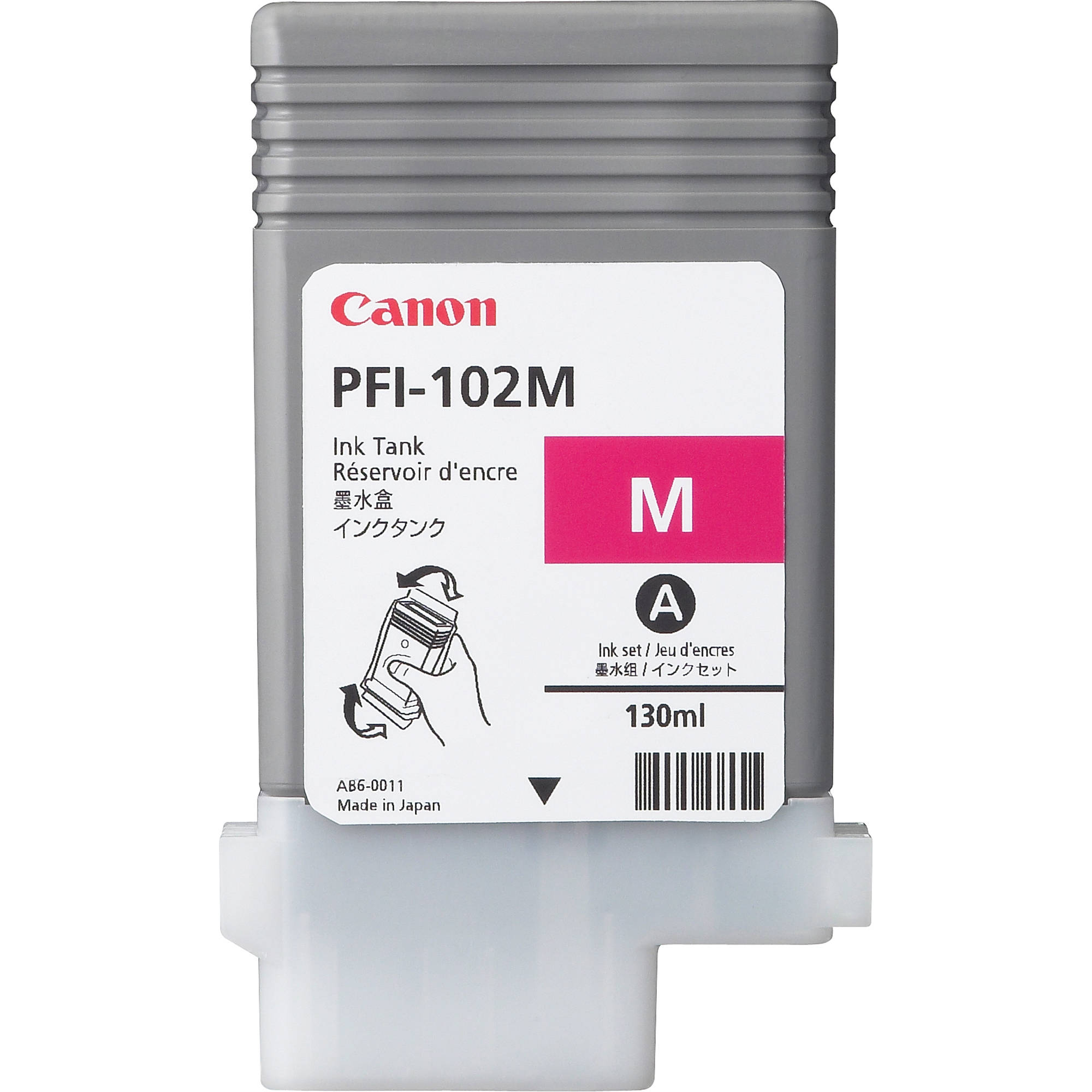 Canon PFI-102M Magenta tintapatron Canon PFI-102M Magenta tintapatron