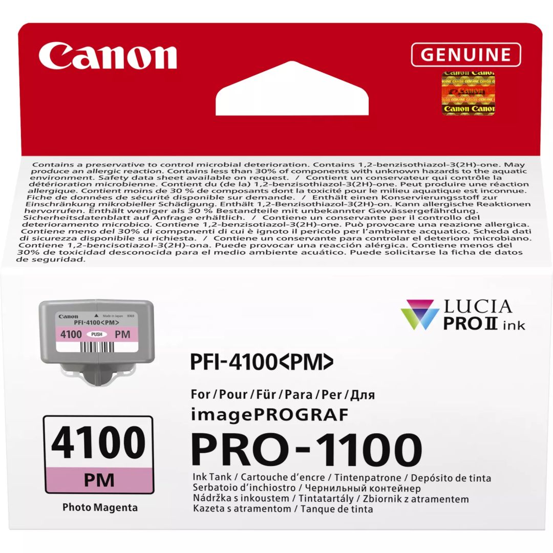 Canon PFI-4100 Photo Magenta tintapatron Canon PFI-4100 Photo Magenta tintapatron
