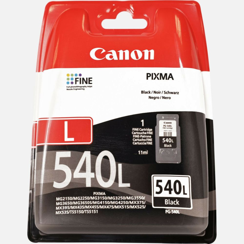 Canon PG-540L Black tintapatron Canon PG-540L Black tintapatron
