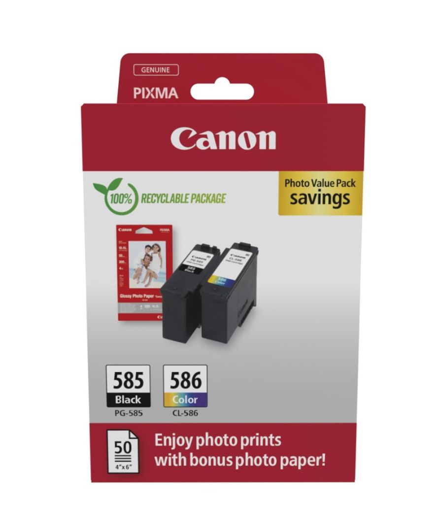 Canon PG-585/CL-586 Black and Color tintapatron Canon PG-585/CL-586 Black and Color tintapatron