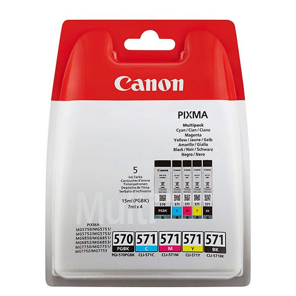 Canon PGI-570/CLI-571 Multipack tintapatron Canon PGI-570/CLI-571 Multipack tintapatron