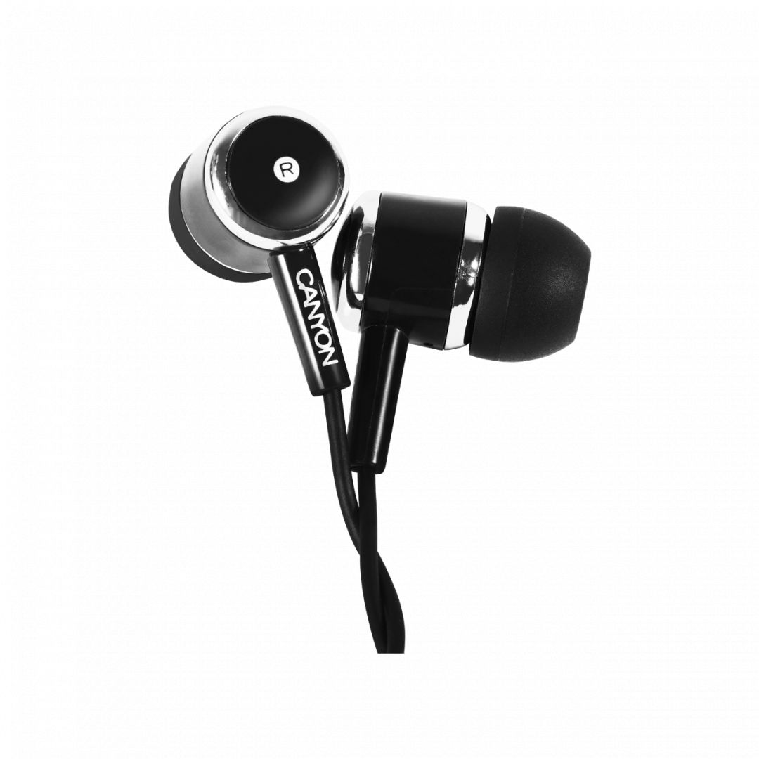 Canyon CNE-CEPM01B Headset Black Canyon CNE-CEPM01B Headset Black