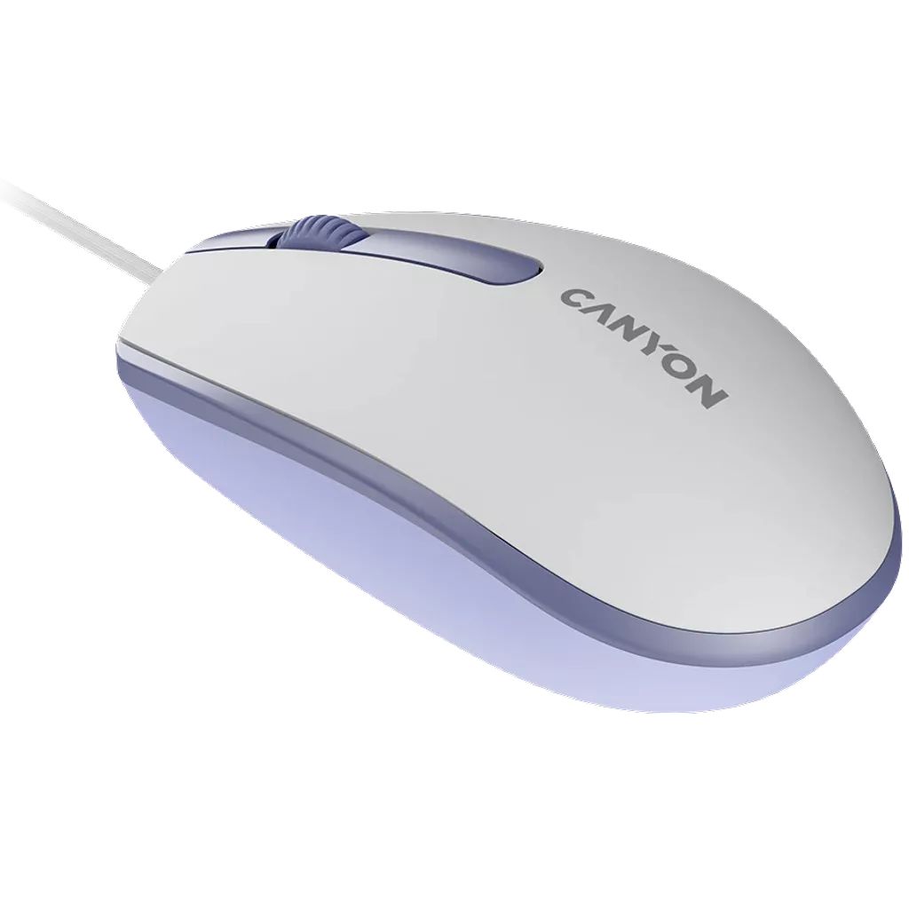 Canyon CNE-CMS10WL wired mouse White Lavender Canyon CNE-CMS10WL wired mouse White Lavender