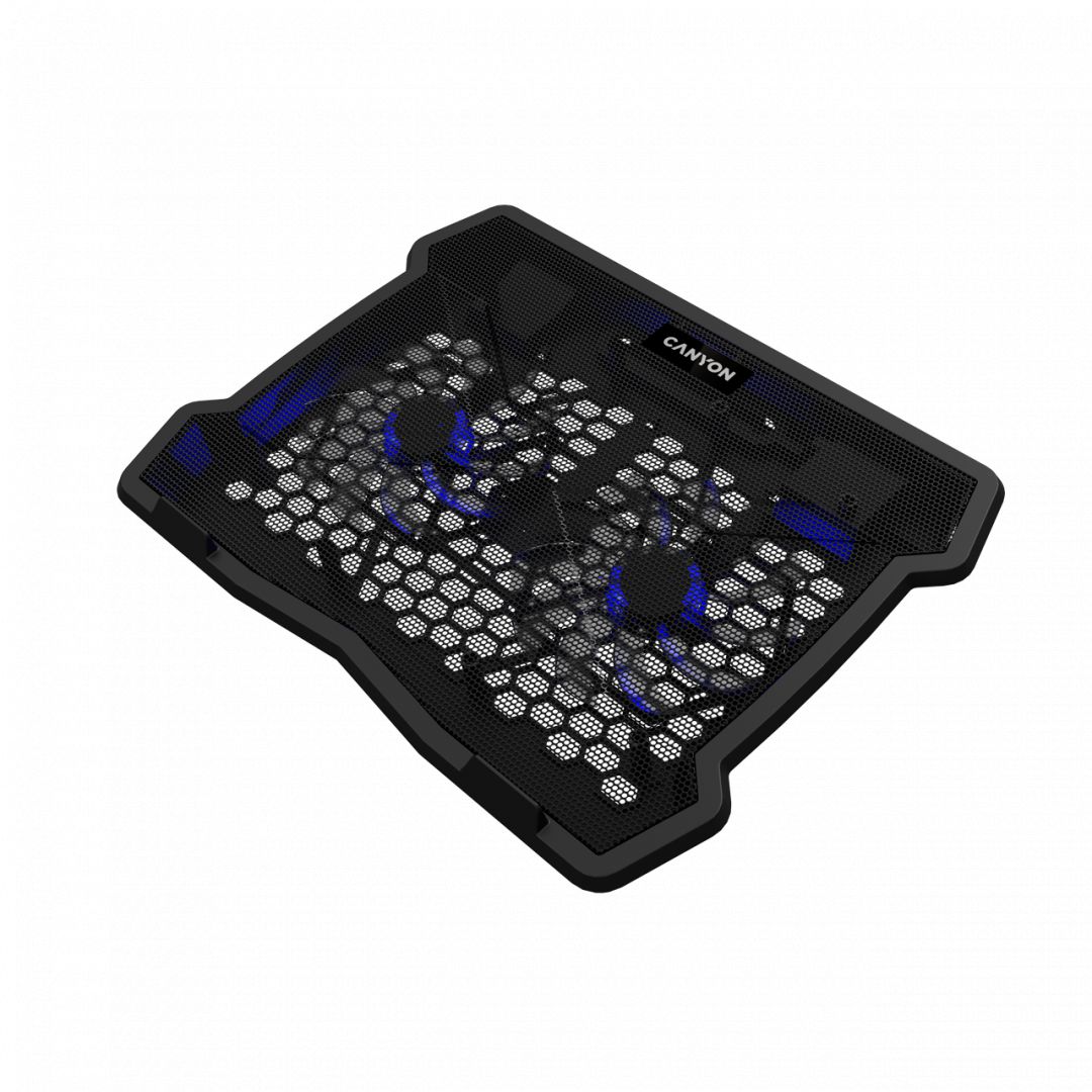 Notebook kiegészítő Canyon CNE-HNS03 Cooling stand for laptops up to 15,6'' Black Notebook kiegészítő Canyon CNE-HNS03 Cooling stand for laptops up to 15,6'' Black