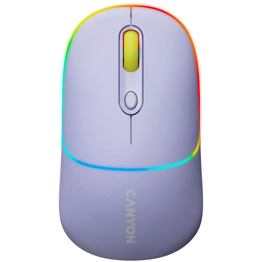 Canyon CNS-CMSW22ML Wireless Bluetooth Mouse Lavender Canyon CNS-CMSW22ML Wireless Bluetooth Mouse Lavender