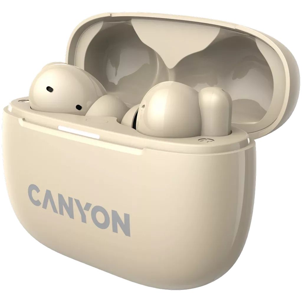 Canyon TWS-10 ANC+ENC Bluetooth Headset Beige Canyon TWS-10 ANC+ENC Bluetooth Headset Beige