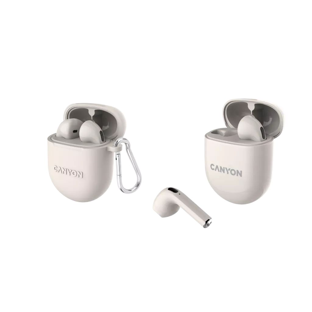 Canyon TWS-6BE Bluetooth Headset Beige Canyon TWS-6BE Bluetooth Headset Beige