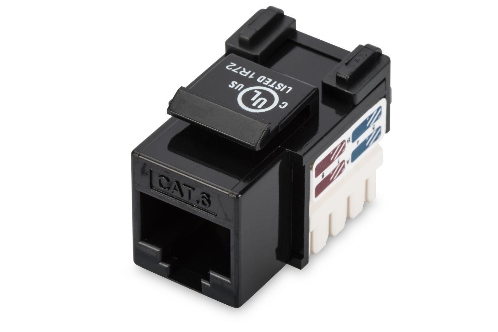 Hálózati eszközök Digitus DN-93601 keystone modul Black Hálózati eszközök Digitus DN-93601 keystone modul Black