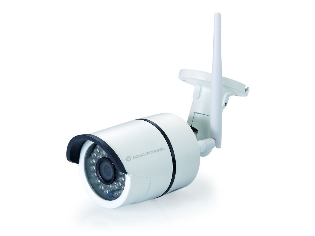 Conceptronic JARETH02W HD Wireless Cloud IP Camera Outdoor White Conceptronic JARETH02W HD Wireless Cloud IP Camera Outdoor White