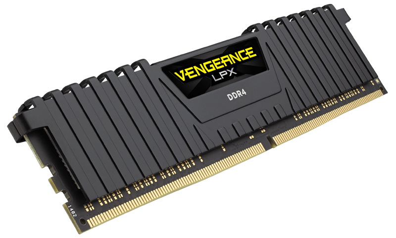 Memória Corsair 16GB DDR4 3200MHz Vengeance LPX Black Memória Corsair 16GB DDR4 3200MHz Vengeance LPX Black