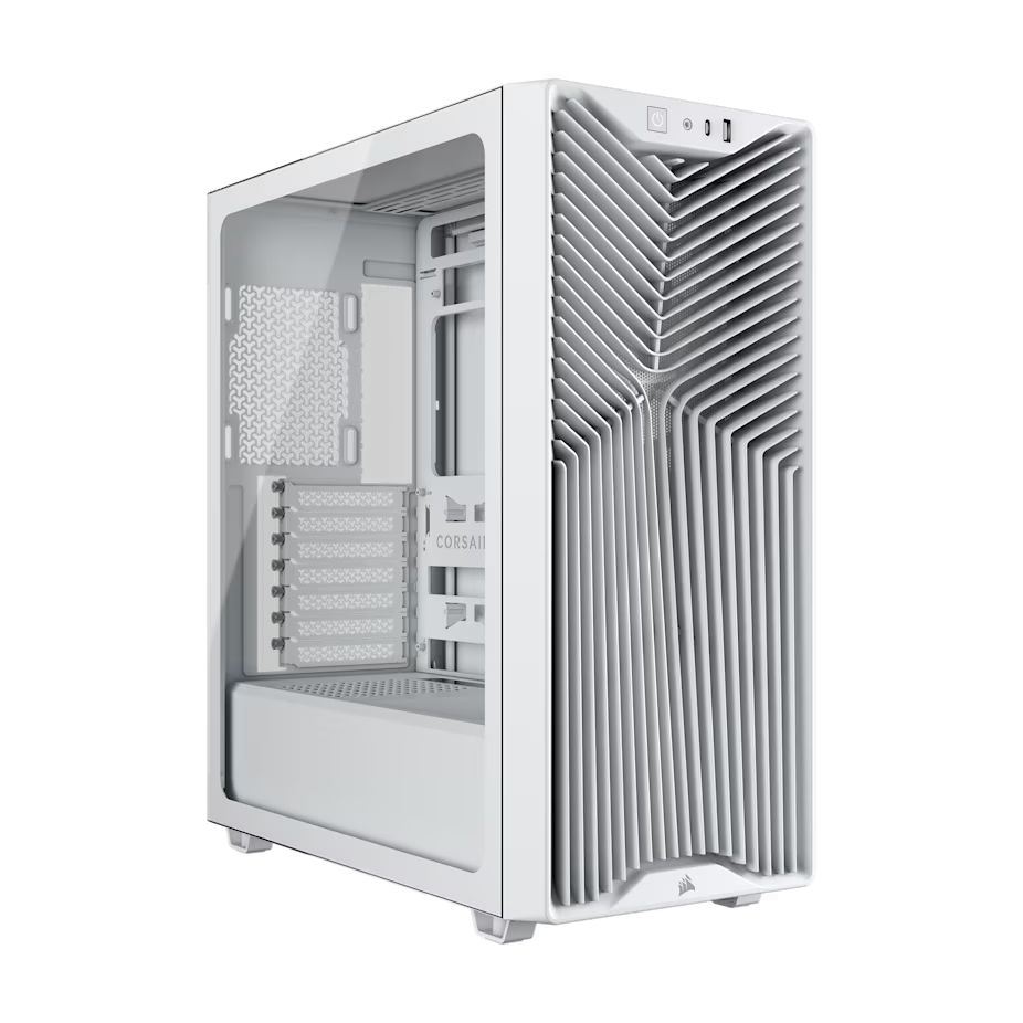 Ház Corsair 3200D RS Tempered Glass White