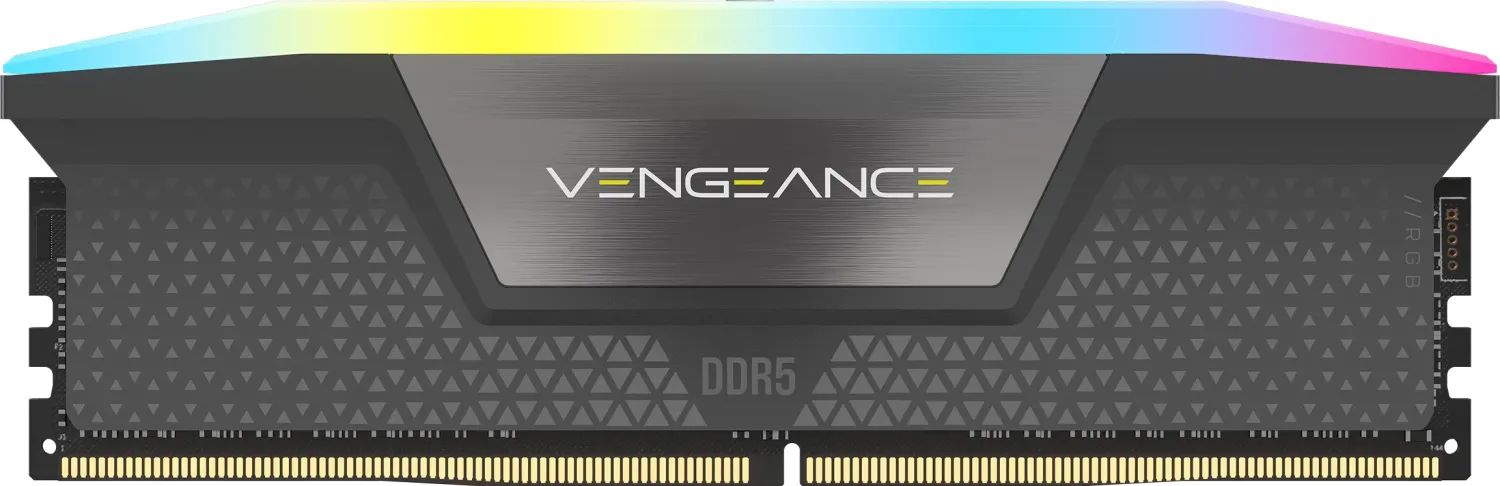 Memória Corsair 32GB DDR5 5200MHz Vengeance RGB Black Memória Corsair 32GB DDR5 5200MHz Vengeance RGB Black