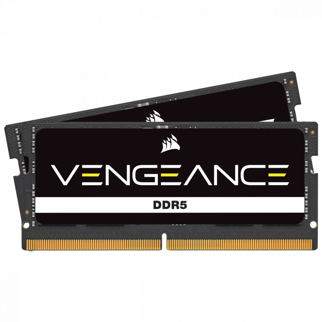 Memória (notebook) Corsair 64GB DDR5 4800MHz Kit(2x32GB) SODIMM Vengeance Memória (notebook) Corsair 64GB DDR5 4800MHz Kit(2x32GB) SODIMM Vengeance