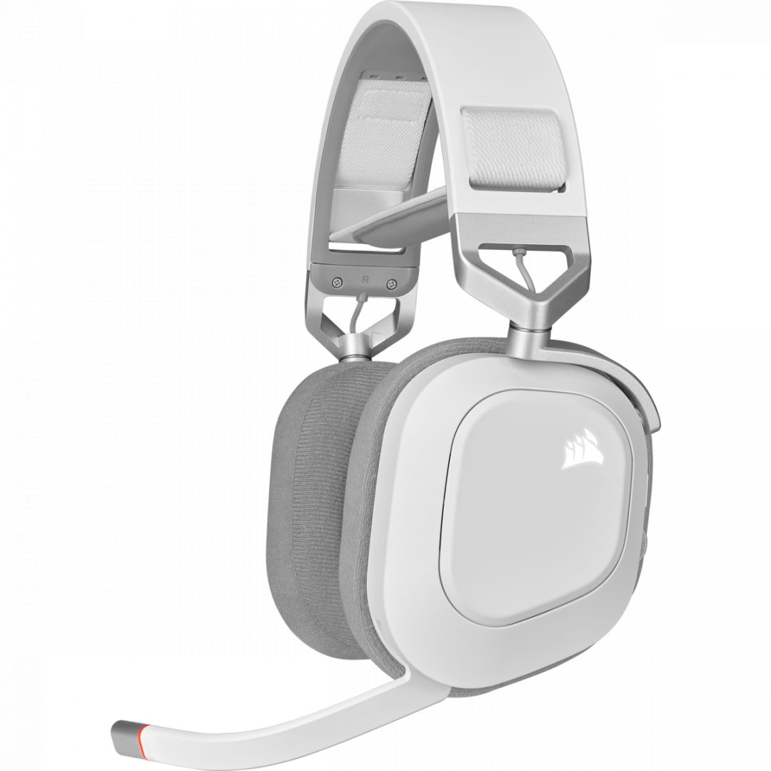 Corsair HS80 RGB Wireless Gaming Headset White Corsair HS80 RGB Wireless Gaming Headset White