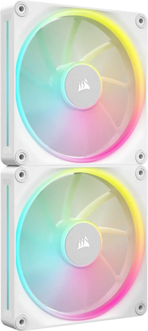Ventilátorok, Hűtők, Előlapi panelek Corsair iCUE LINK LX140 RGB 140mm PWM Dual Pack White Ventilátorok, Hűtők, Előlapi panelek Corsair iCUE LINK LX140 RGB 140mm PWM Dual Pack White