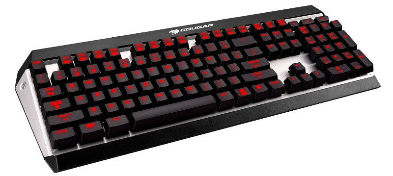 Billentyűzet Cougar Attack X3 Gaming Black/White HU