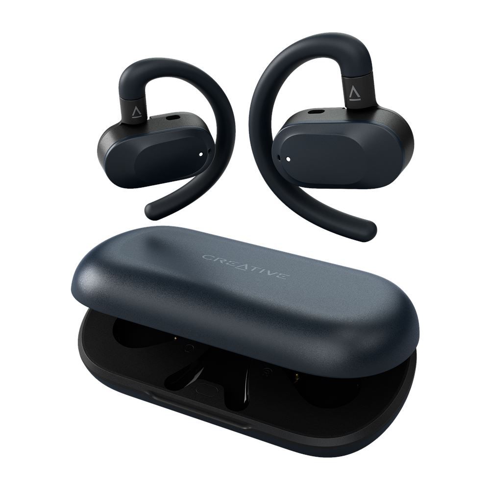 Creative Outlier Go Wireless Open-Ear Headphones with Adjustable Fit Dark Blue Creative Outlier Go Wireless Open-Ear Headphones with Adjustable Fit Dark Blue