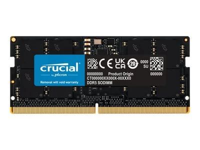 Memória (notebook) Crucial 24GB DDR5 5600MHz SODIMM