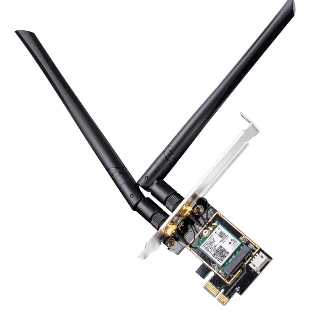 Hálókártya Cudy AX5400 Tri-Band Wi-Fi 6 PCIe Adapter Hálókártya Cudy AX5400 Tri-Band Wi-Fi 6 PCIe Adapter