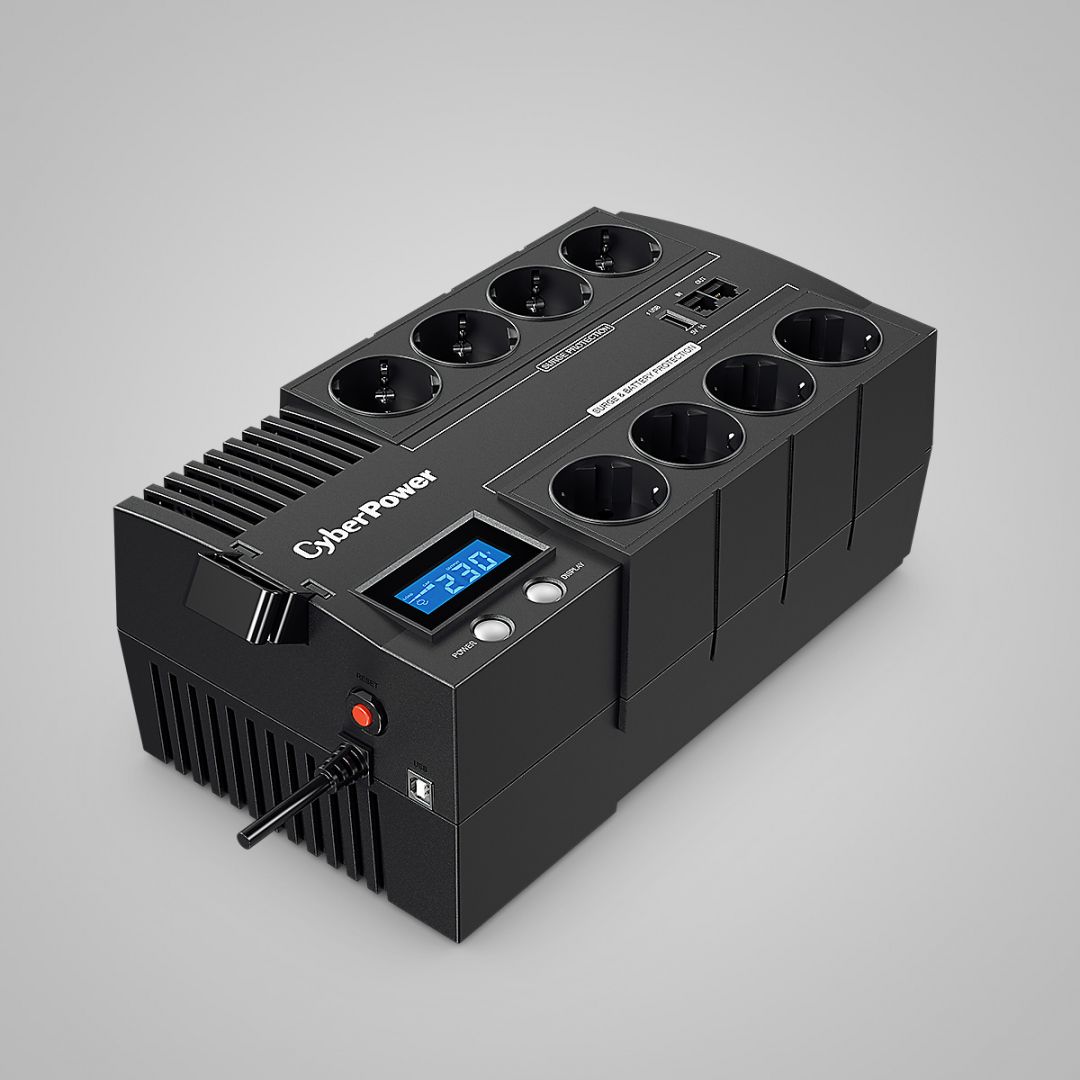 CyberPower BR1200ELCD Backup LCD 1200VA UPS CyberPower BR1200ELCD Backup LCD 1200VA UPS