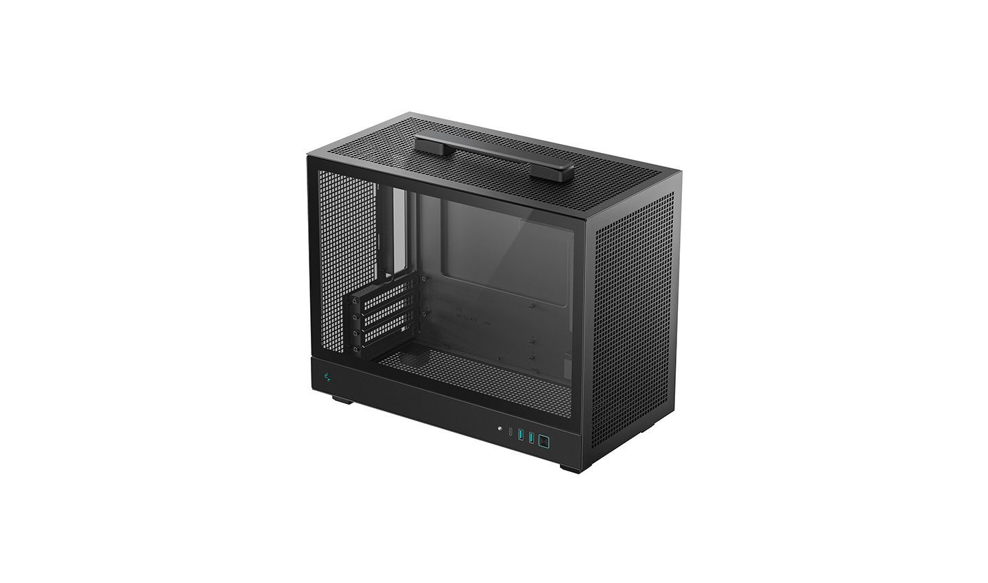 Ház DeepCool CH160 Plus Tempered Glass Black Ház DeepCool CH160 Plus Tempered Glass Black