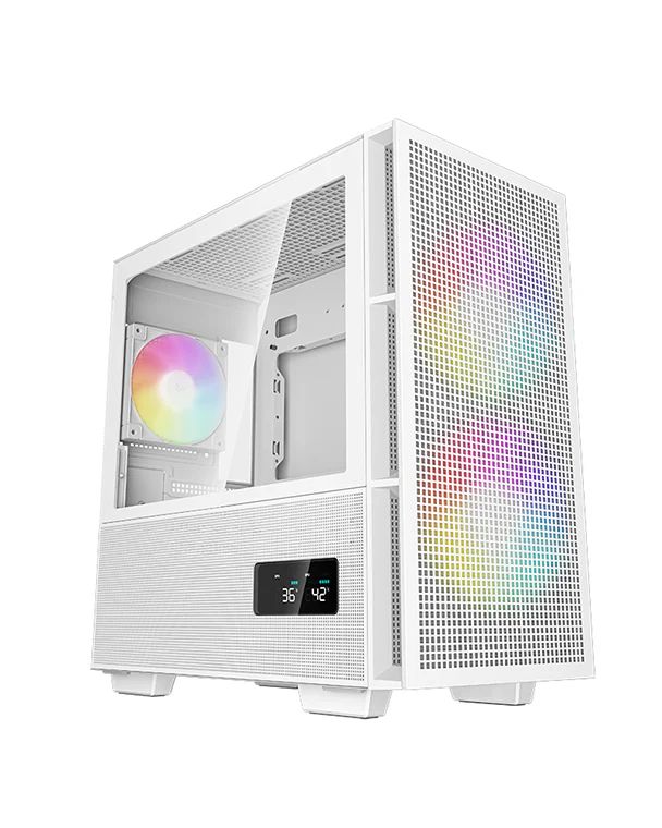 Ház DeepCool CH360 Digital Tempered Glass White Ház DeepCool CH360 Digital Tempered Glass White