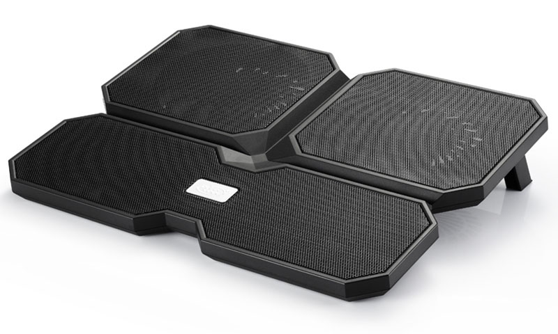 Notebook kiegészítő DeepCool Multi Core X6 Notebook Hűtőpad Black Notebook kiegészítő DeepCool Multi Core X6 Notebook Hűtőpad Black