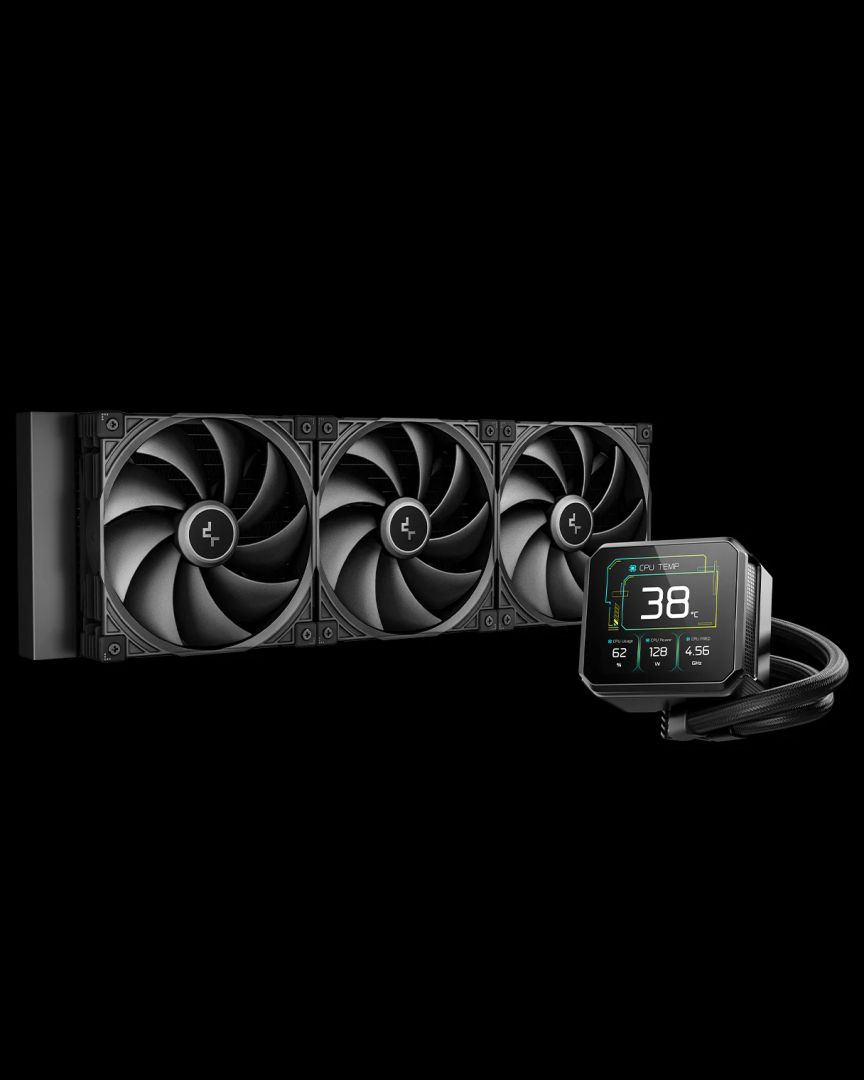 Ventilátorok, Hűtők, Előlapi panelek DeepCool SPARTACUS 420 Black Ventilátorok, Hűtők, Előlapi panelek DeepCool SPARTACUS 420 Black