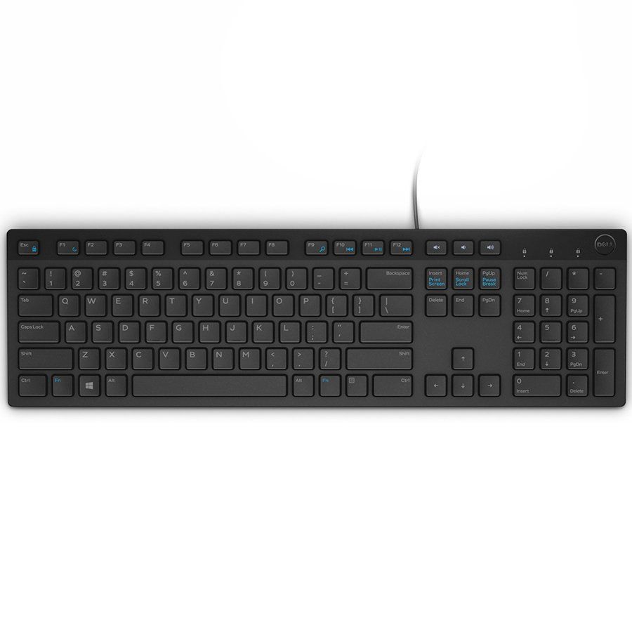Billentyűzet Dell KB216 USB Keyboard Black HU