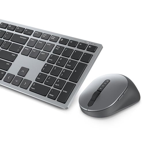 Billentyűzet Dell KM7321W Premier Wireless Multi-Device Keyboard and Mouse Silver HU Billentyűzet Dell KM7321W Premier Wireless Multi-Device Keyboard and Mouse Silver HU