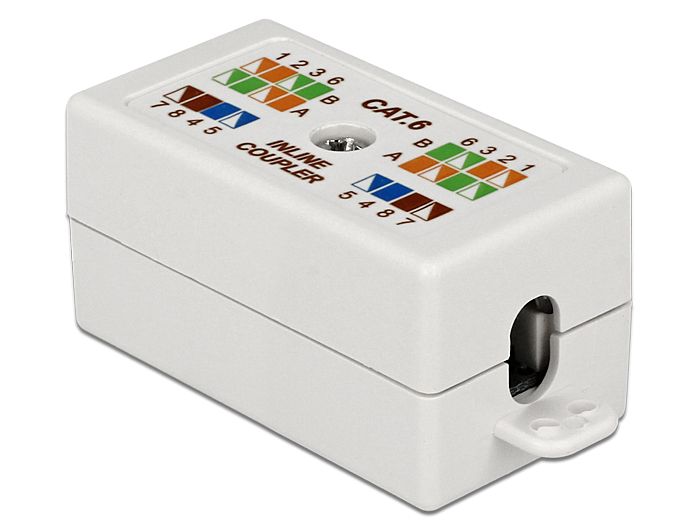 Hálózati eszközök DeLock Junction Box for network cable Cat.6 UTP LSA toolless Hálózati eszközök DeLock Junction Box for network cable Cat.6 UTP LSA toolless