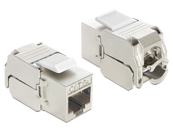 Hálózati eszközök DeLock Keystone Module RJ45 jack > LSA Cat.6A STP Hálózati eszközök DeLock Keystone Module RJ45 jack > LSA Cat.6A STP
