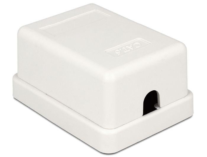 Hálózati eszközök DeLock Modular Wall Outlet 1 Port Cat.6 compact UTP Hálózati eszközök DeLock Modular Wall Outlet 1 Port Cat.6 compact UTP