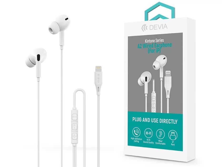 Devia ST126077 Kintone Series A2 Headset White Devia ST126077 Kintone Series A2 Headset White