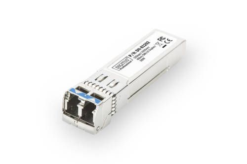 Hálózati eszközök Digitus DN-81201 halózati adó-vevő modul Száloptikai 10000 Mbit/s mini-GBIC/SFP 1310 nm Hálózati eszközök Digitus DN-81201 halózati adó-vevő modul Száloptikai 10000 Mbit/s mini-GBIC/SFP 1310 nm