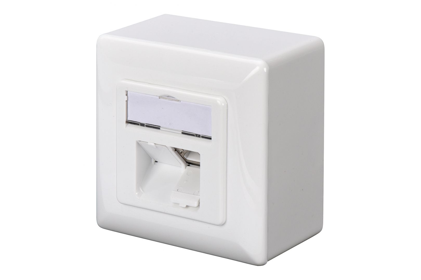 Hálózati eszközök Digitus CAT5e Cl. D csatlakozóaljzat RJ-45 White Hálózati eszközök Digitus CAT5e Cl. D csatlakozóaljzat RJ-45 White