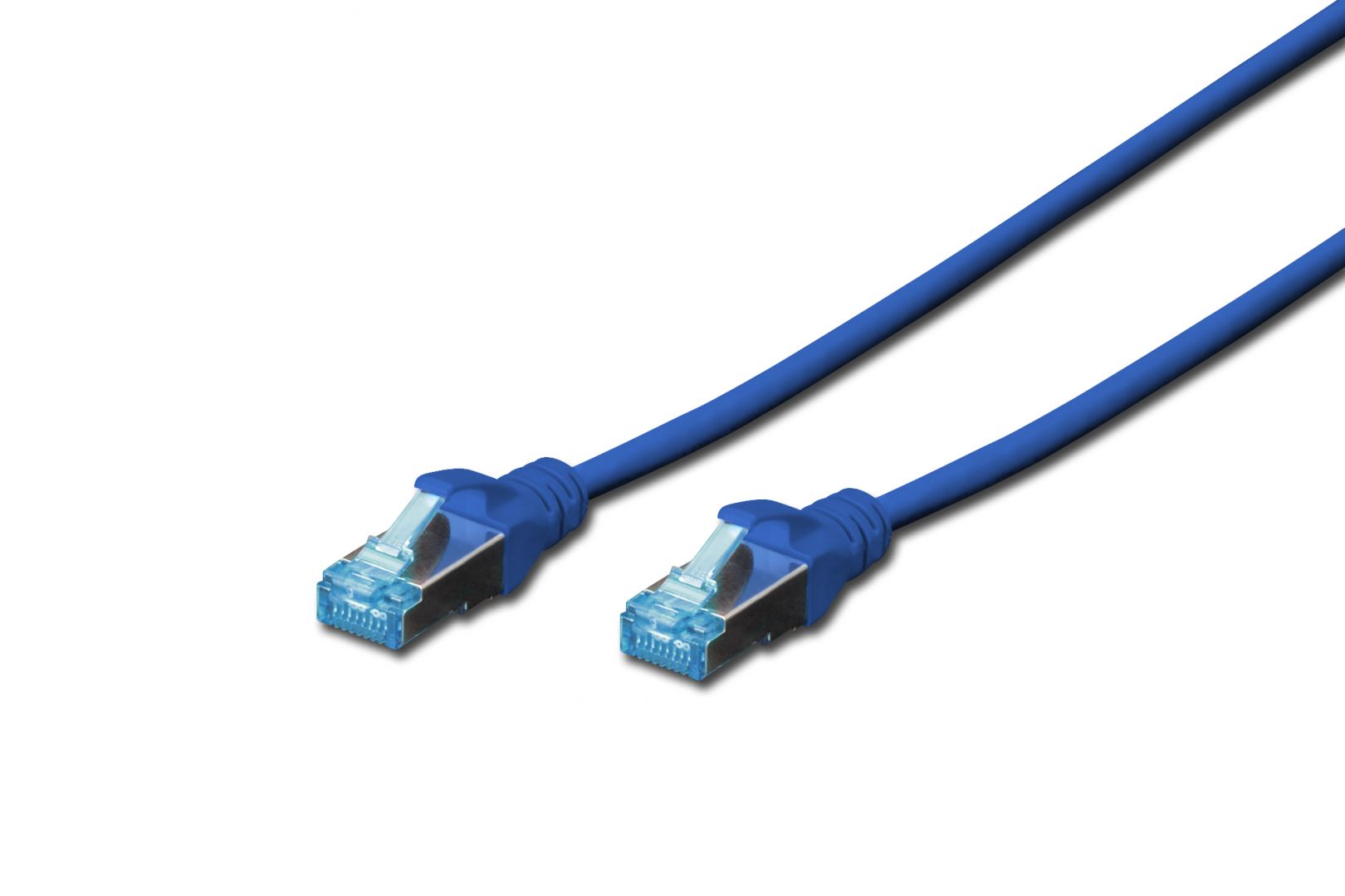 Hálózati kábelek Digitus CAT5e SF-UTP Patch Cable 5m Blue Hálózati kábelek Digitus CAT5e SF-UTP Patch Cable 5m Blue
