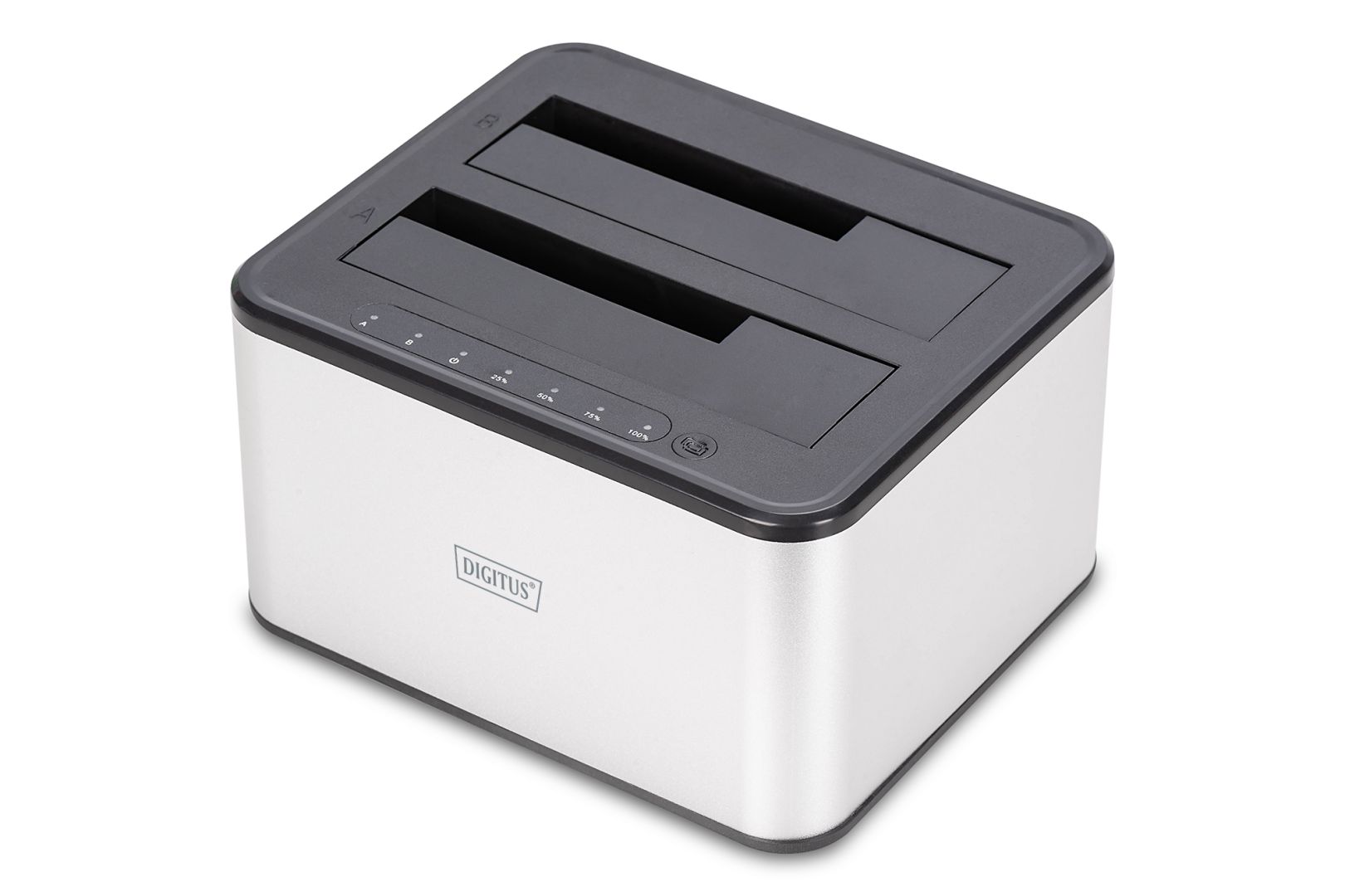 Mobilrack / Beépítő keret Digitus DA-71540-2 SATA HDD Docking Station Silver Mobilrack / Beépítő keret Digitus DA-71540-2 SATA HDD Docking Station Silver
