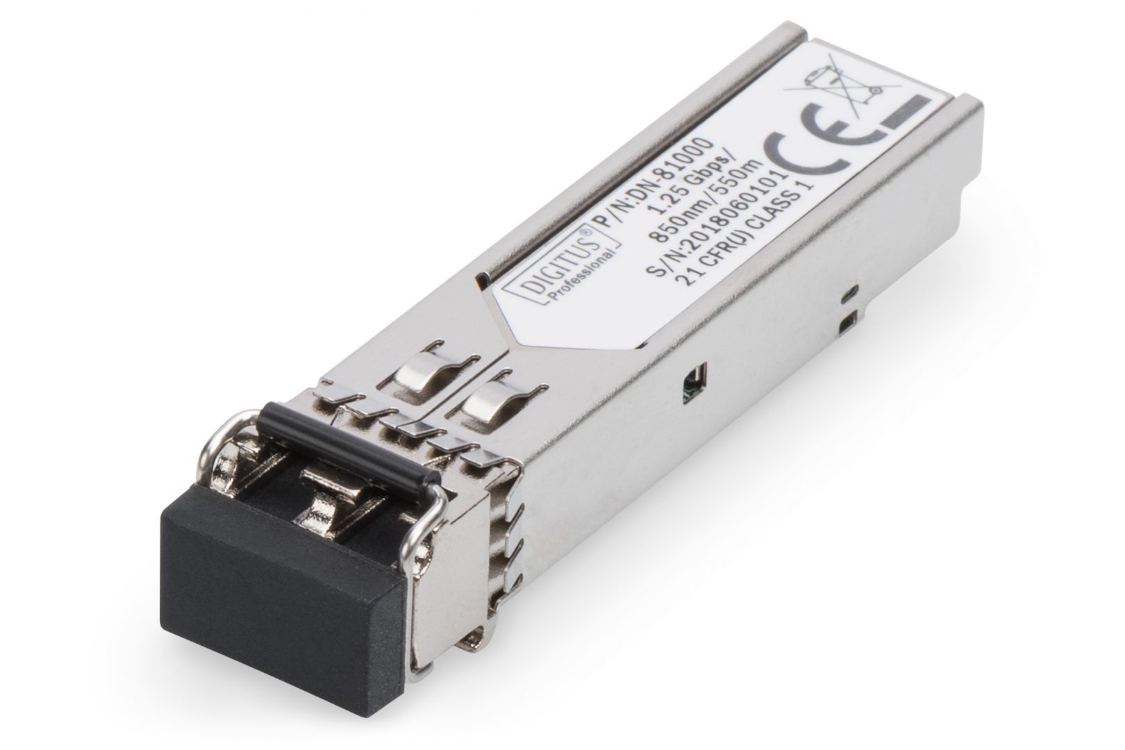 Hálózati eszközök Digitus DN-81000 halózati adó-vevő modul Száloptikai 850 nm Hálózati eszközök Digitus DN-81000 halózati adó-vevő modul Száloptikai 850 nm