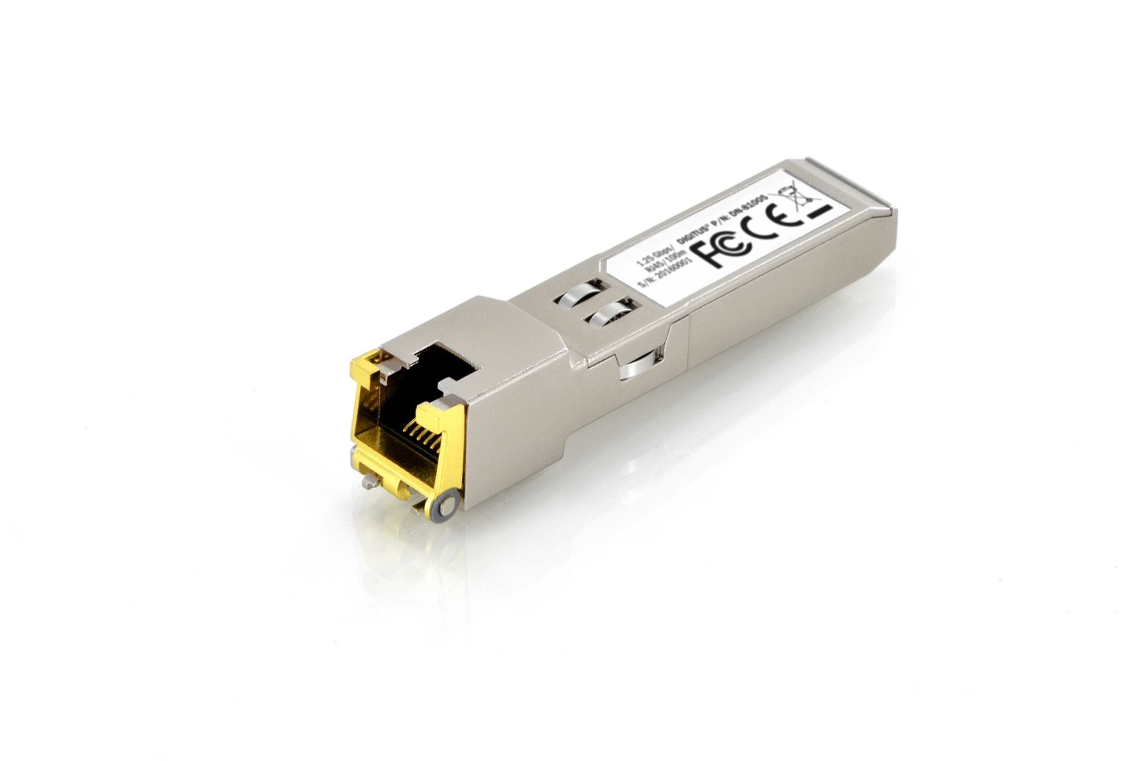 Hálózati eszközök Digitus DN-81005 halózati adó-vevő modul Réz 1250 Mbit/s SFP