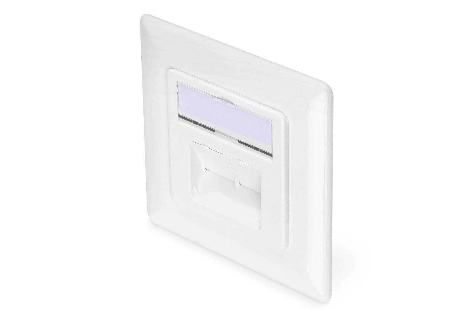 Hálózati eszközök Digitus DN-9007-1 csatlakozóaljzat 2 x RJ-45 White Hálózati eszközök Digitus DN-9007-1 csatlakozóaljzat 2 x RJ-45 White