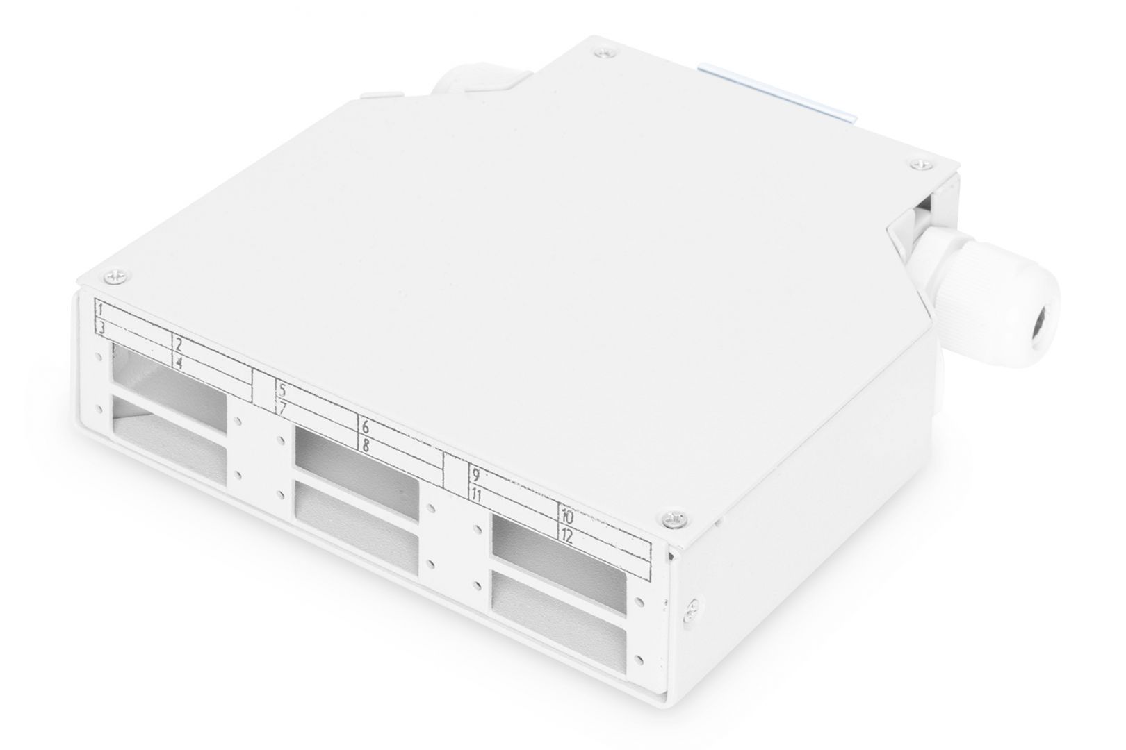Hálózati eszközök Digitus DN-96890 optikai adapter SC 1 dB Grey Hálózati eszközök Digitus DN-96890 optikai adapter SC 1 dB Grey