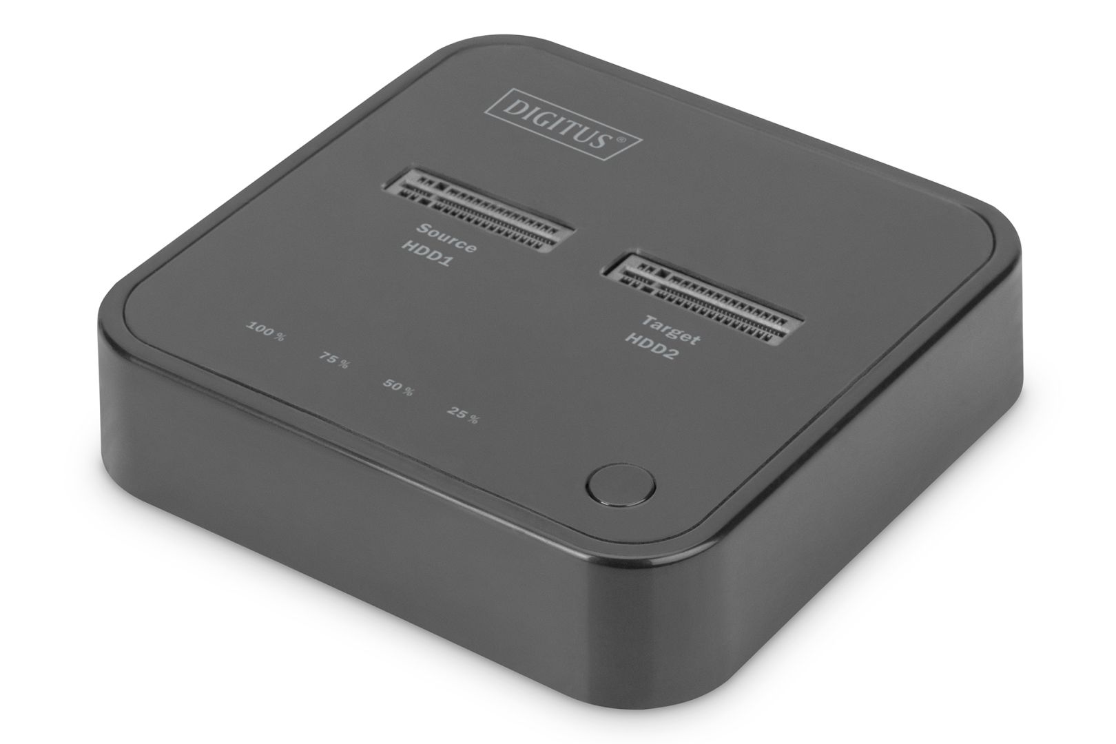 Mobilrack / Beépítő keret Digitus Dual M.2 NVMe SSD Docking Station with Offline Clone Function USB-C Black Mobilrack / Beépítő keret Digitus Dual M.2 NVMe SSD Docking Station with Offline Clone Function USB-C Black